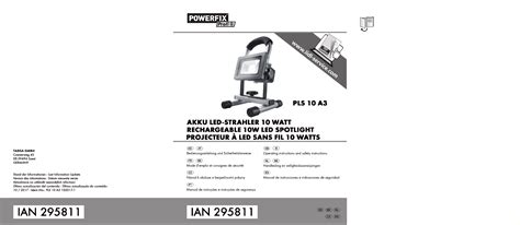 powerfix user manual